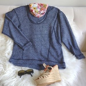 Urban Outfitters Ecote Oversized Sweatshirt Blue